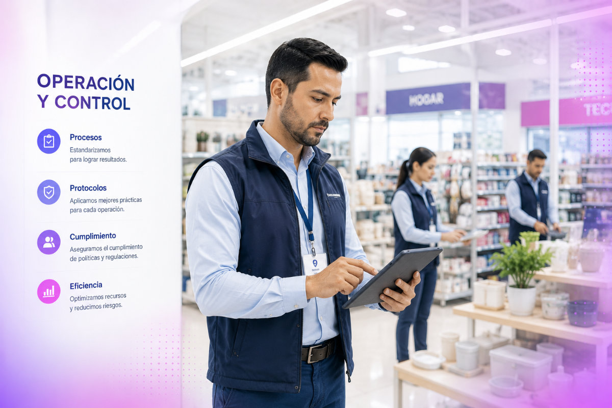Participantes explorando soluciones en el piso de exposición